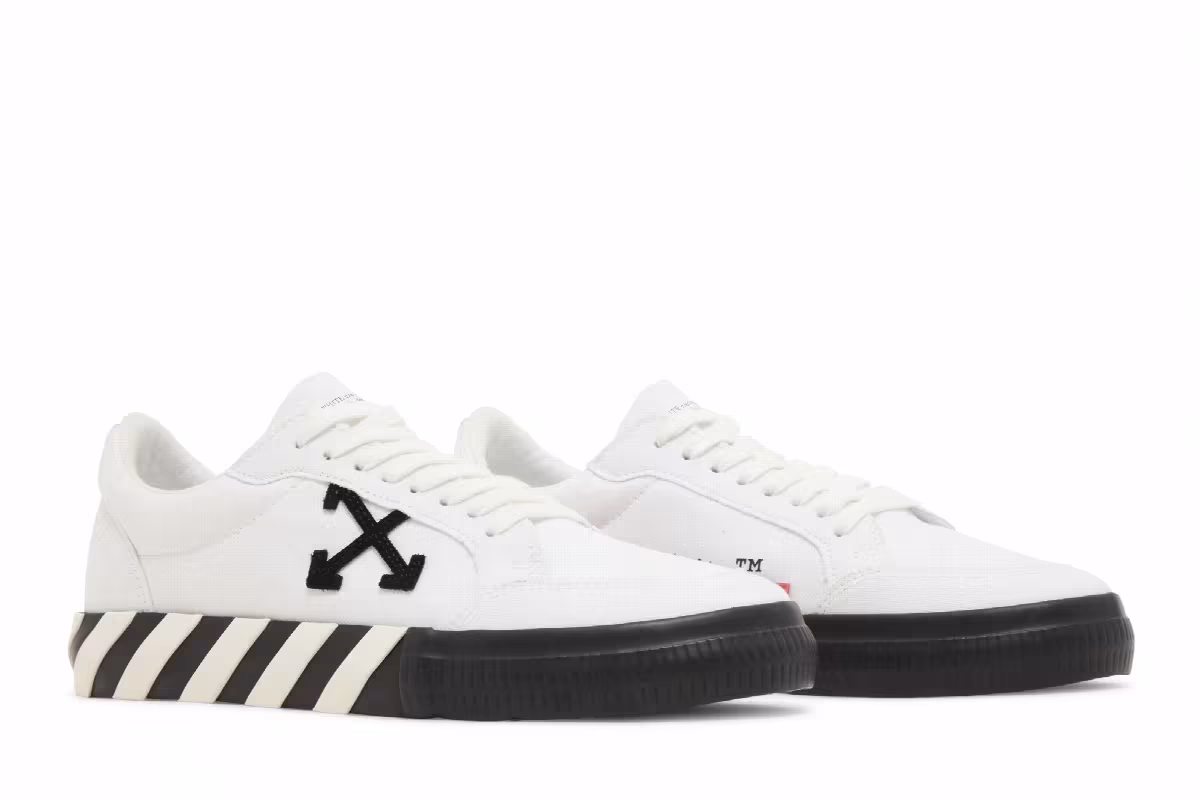 Off-White Vulc Sneaker White Black Ice, view 9