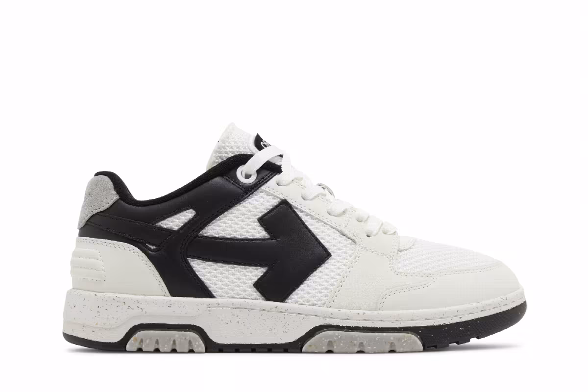 Off-White Out of Office Slim White Black Speckled, view 2