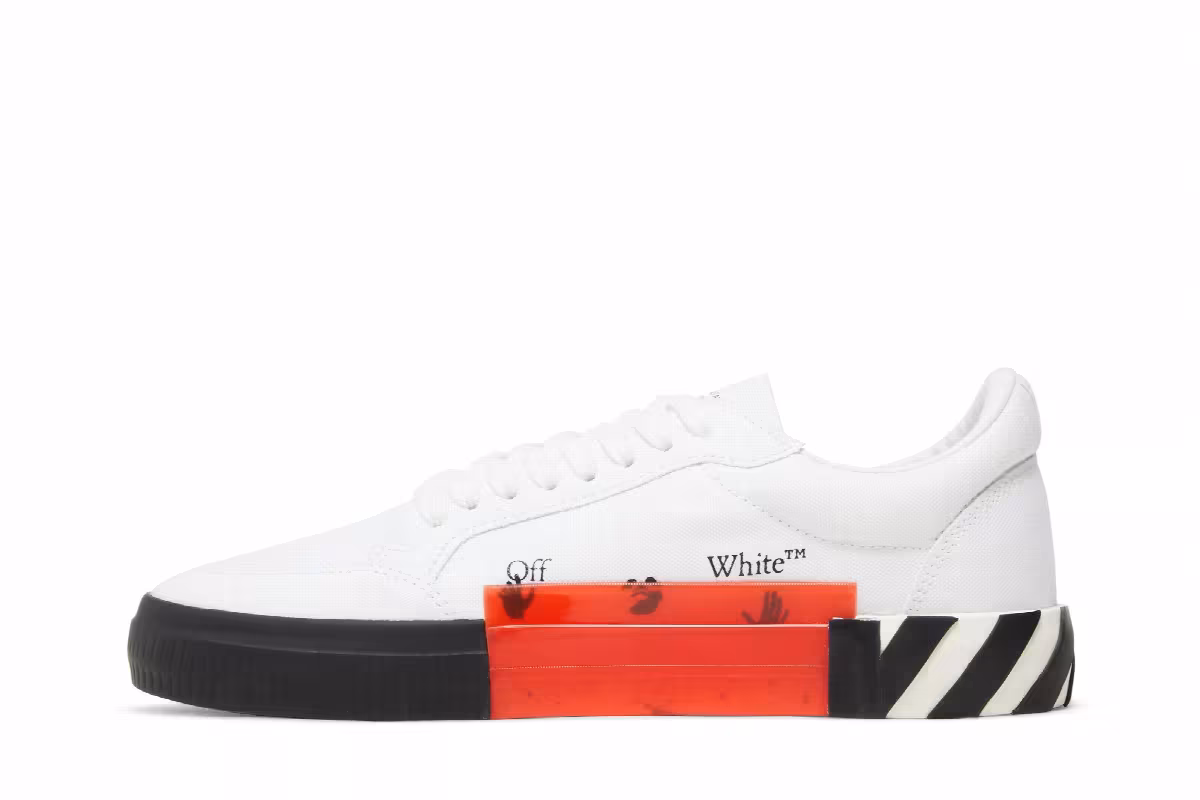 Off-White Vulc Sneaker White Blue 2023, view 4