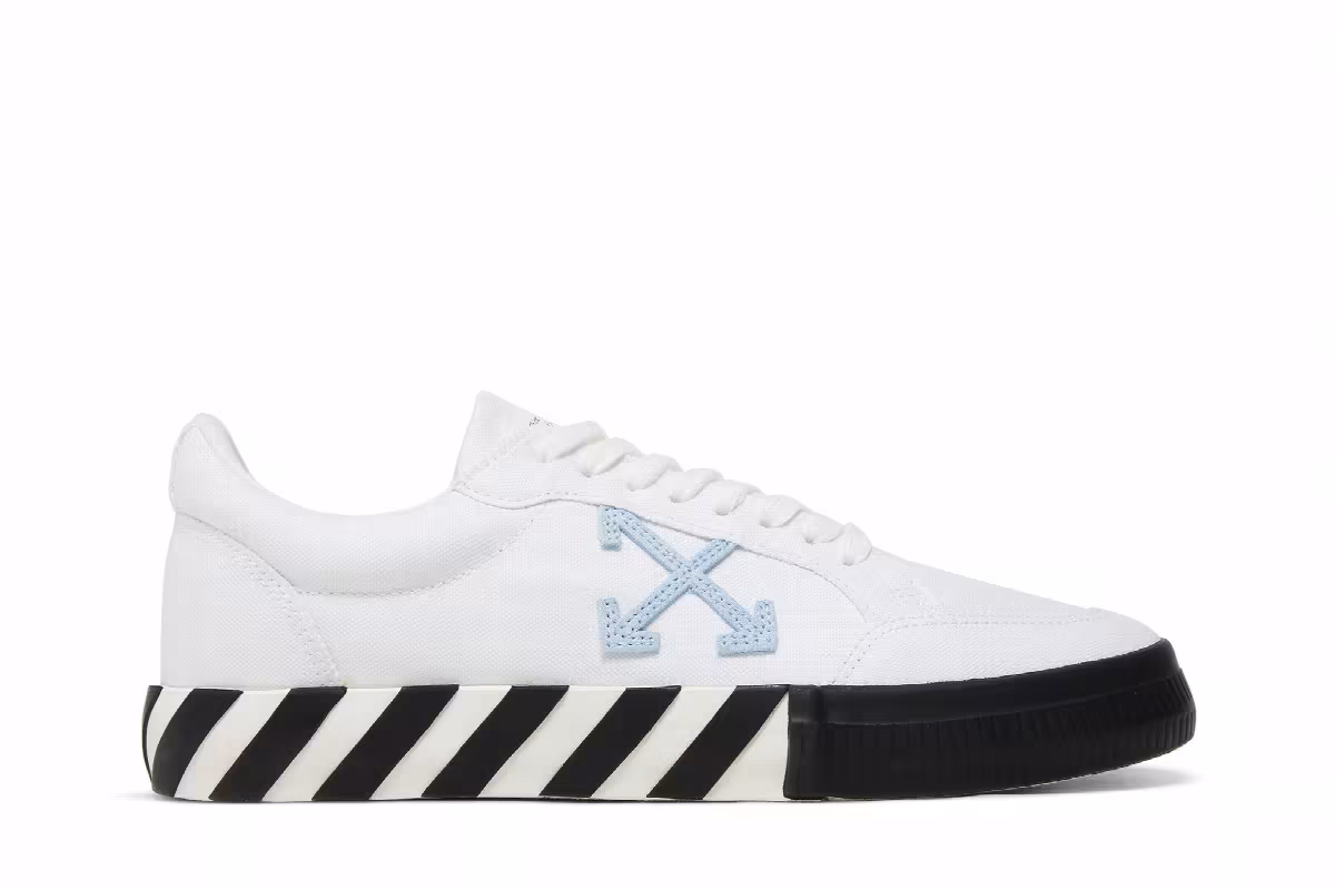 Off-White Vulc Sneaker White Black Light Blue 2023, view 2