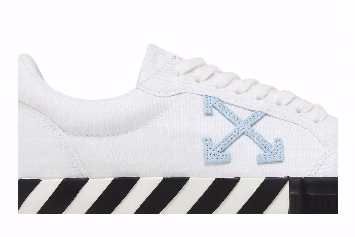 Off-White Vulc Sneaker White Black Light Blue 2023, view 3