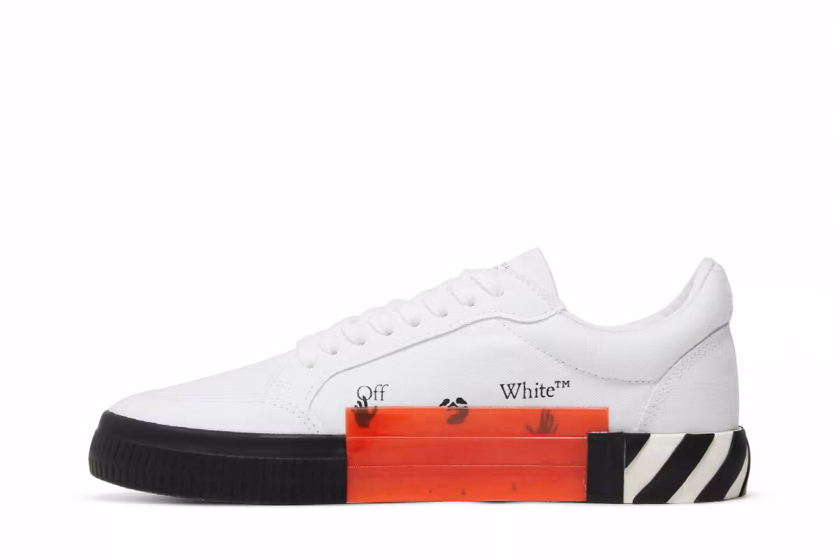 Off-White Vulc Sneaker White Black Light Blue 2023, view 4