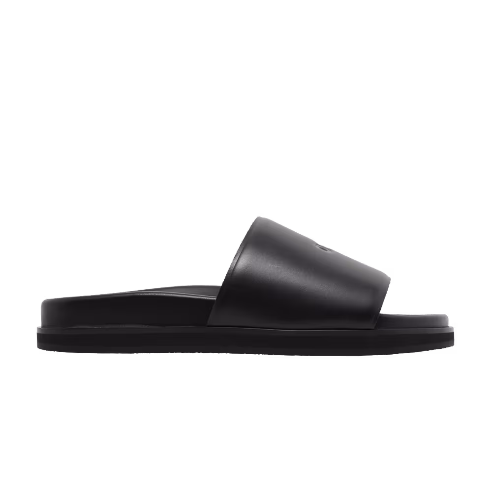 Off-White Cloud Off Stamp Slider Black