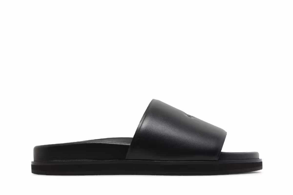 Off-White Cloud Off Stamp Slider Black, view 2