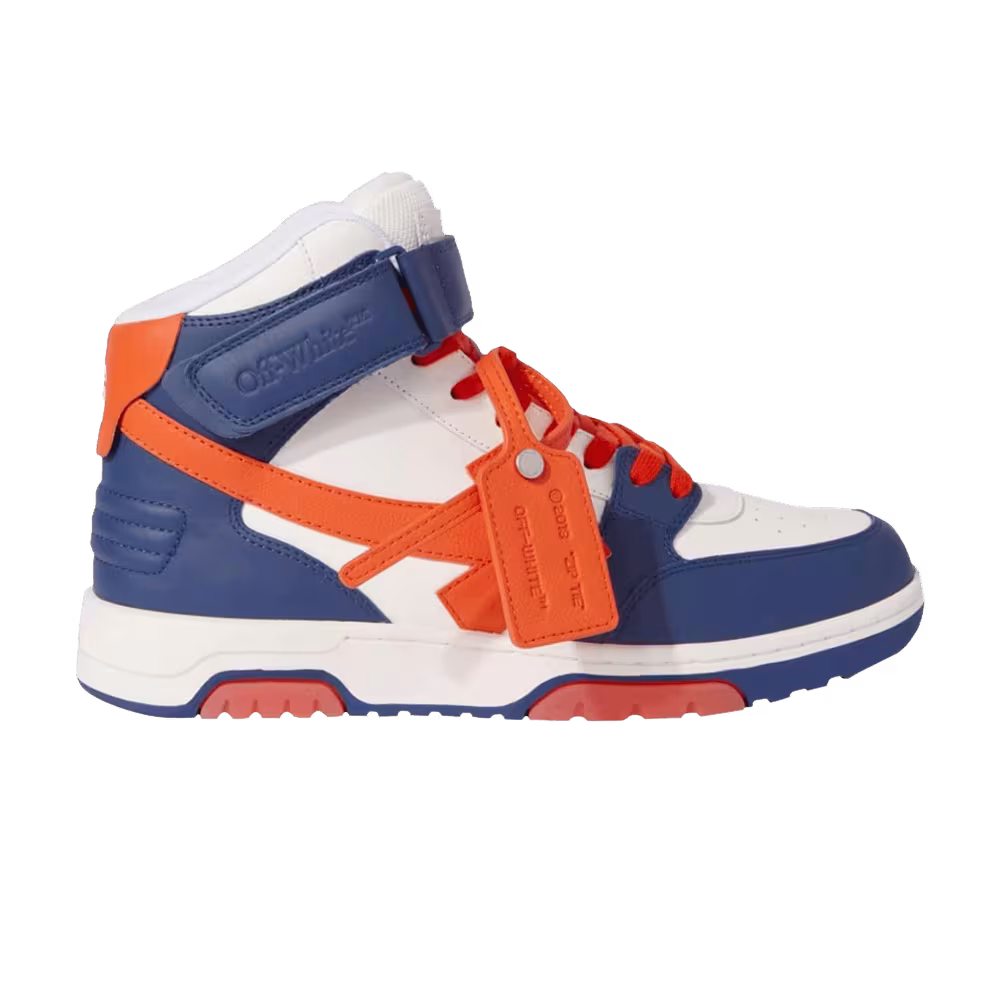 Off-White Out Of Office Mid Navy Blue Bright Orange