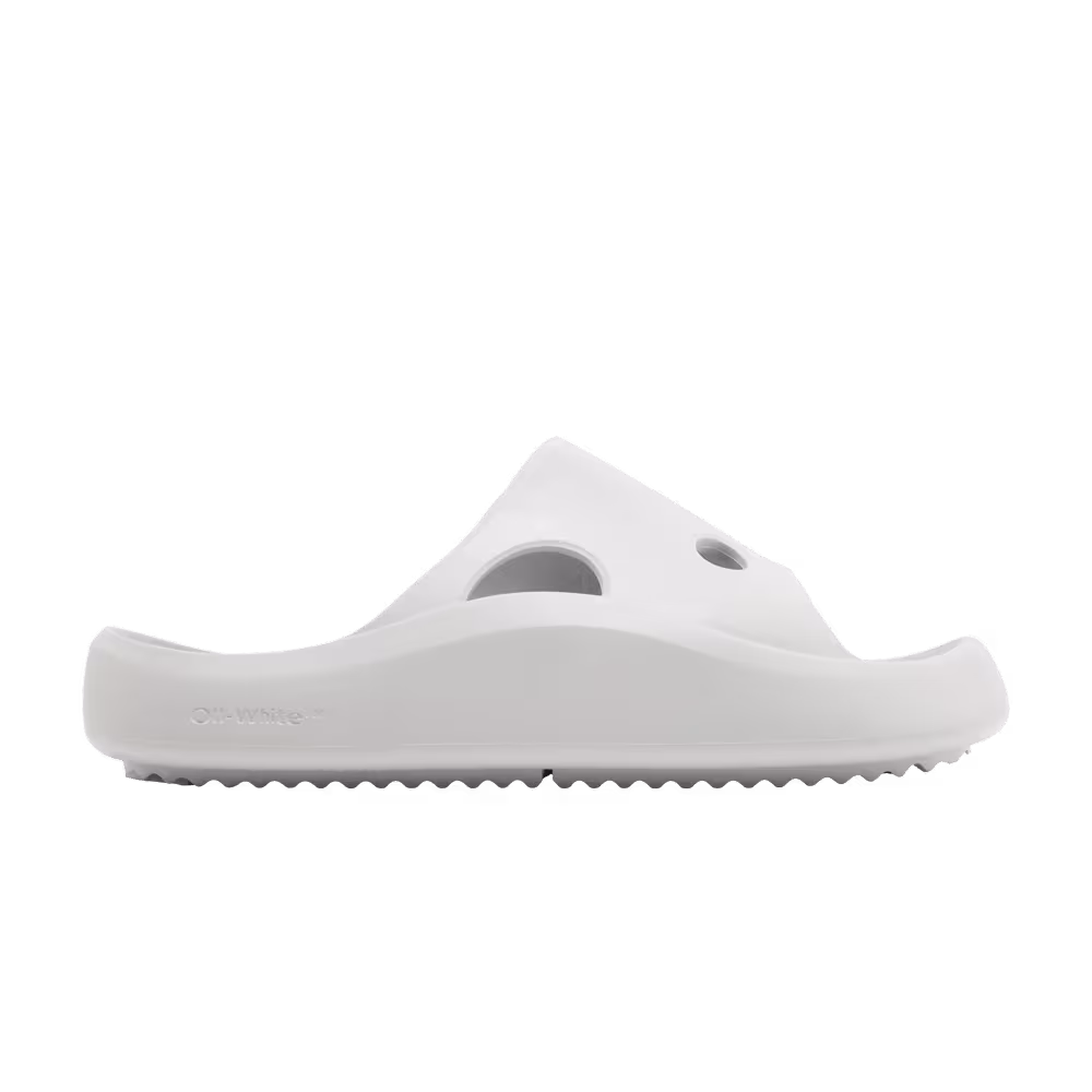 Off-White Meteor Padded Sliders Light Grey