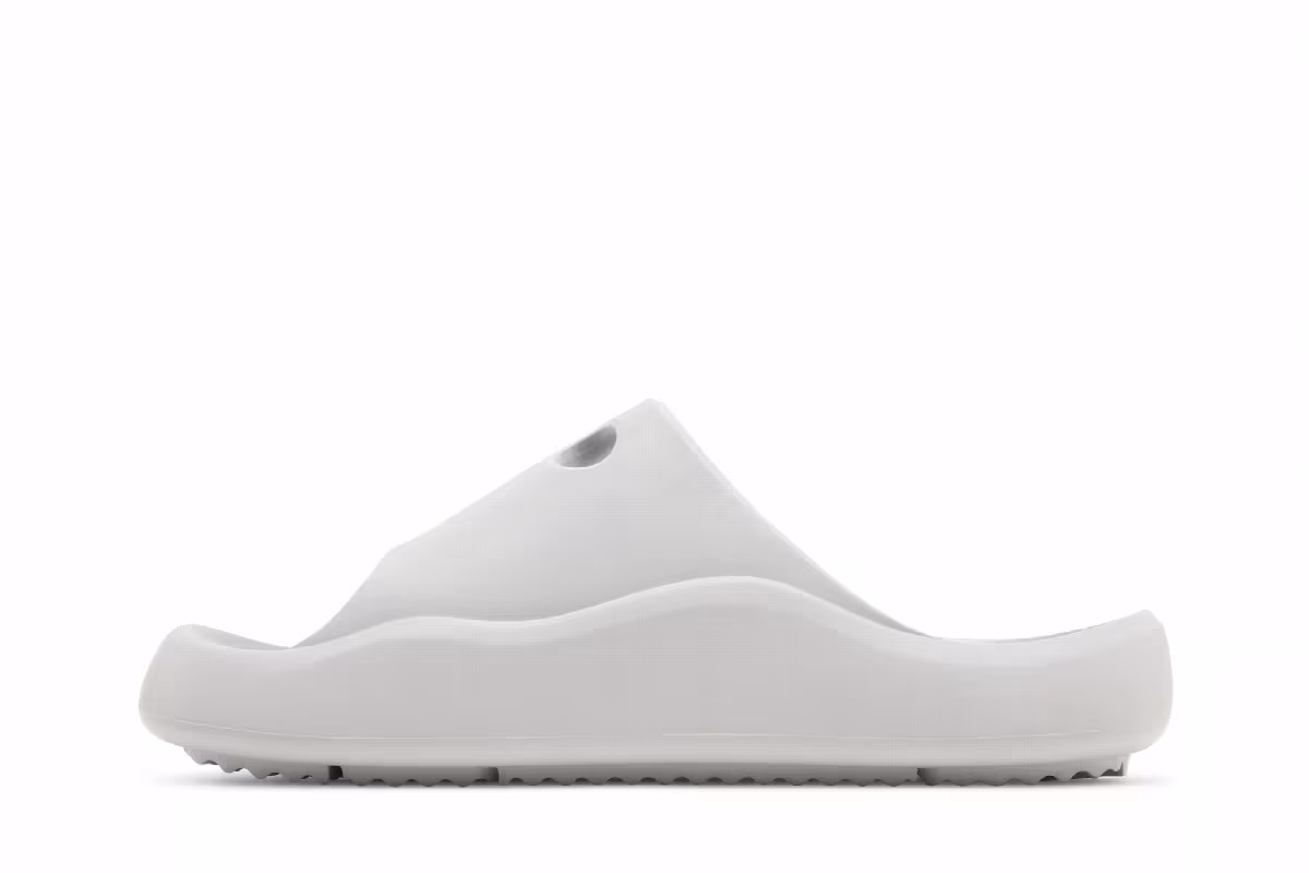 Off-White Meteor Padded Sliders Light Grey, view 4
