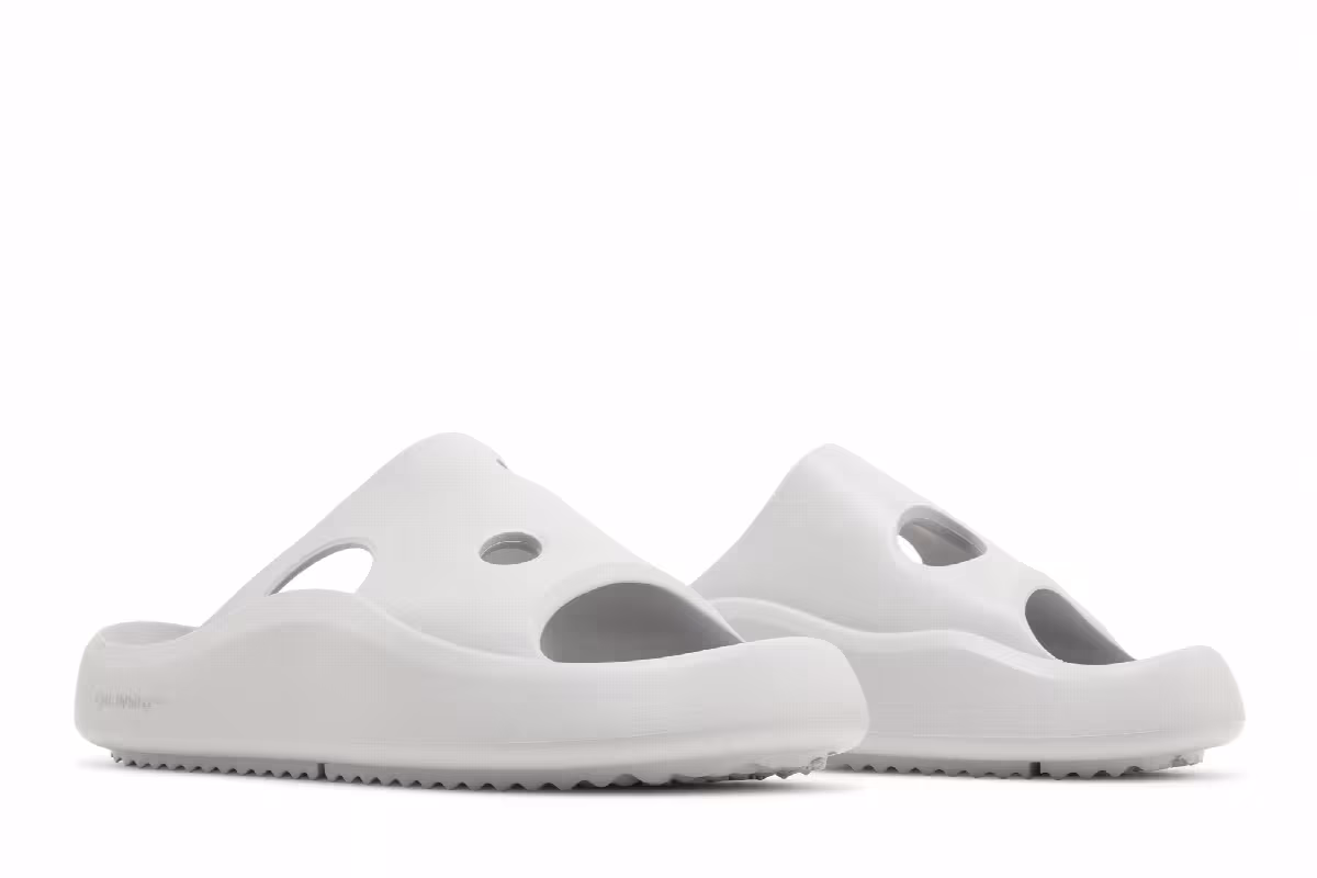 Off-White Meteor Padded Sliders Light Grey, view 9