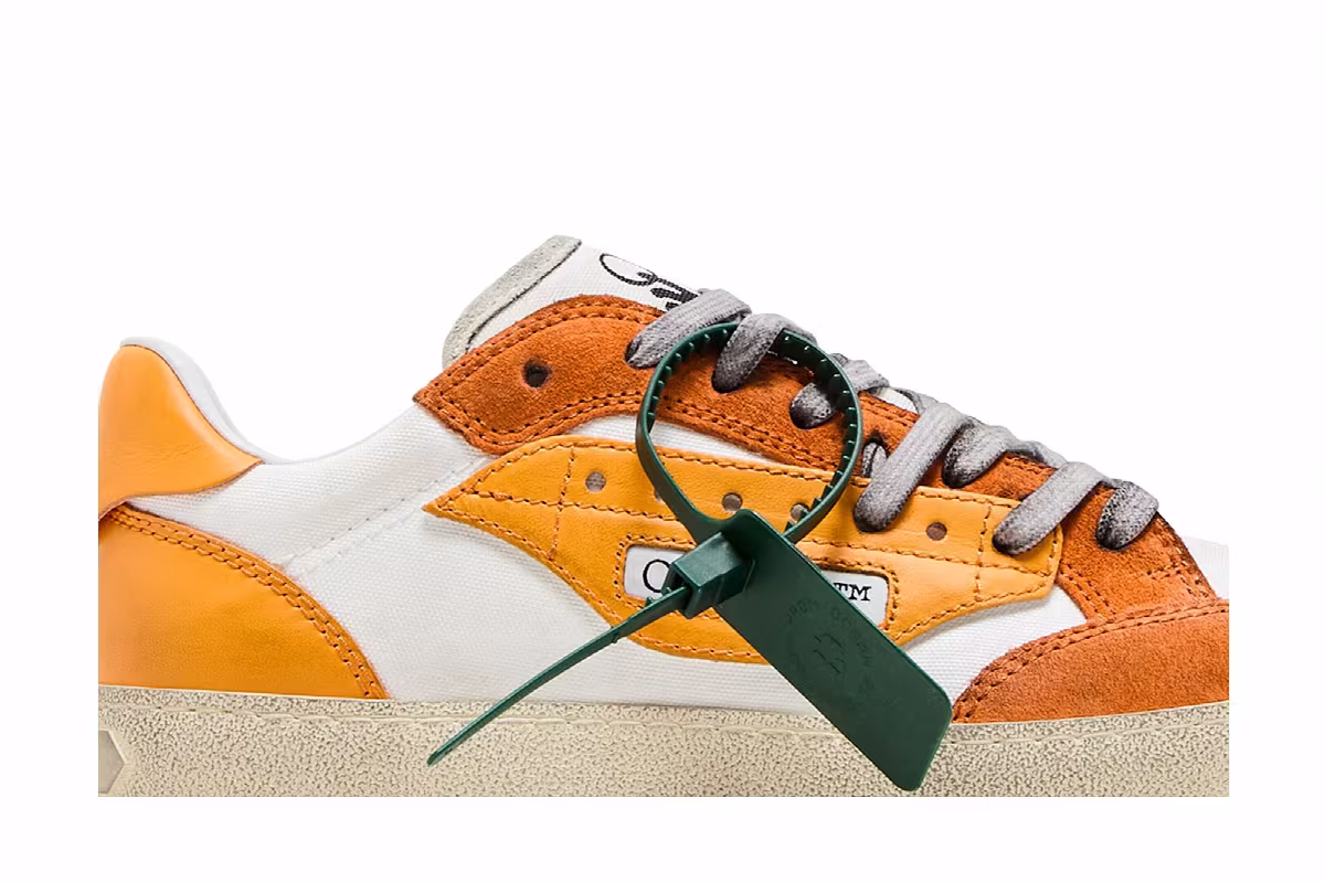 Off-White 5.0 Low Distressed - Orange, view 3