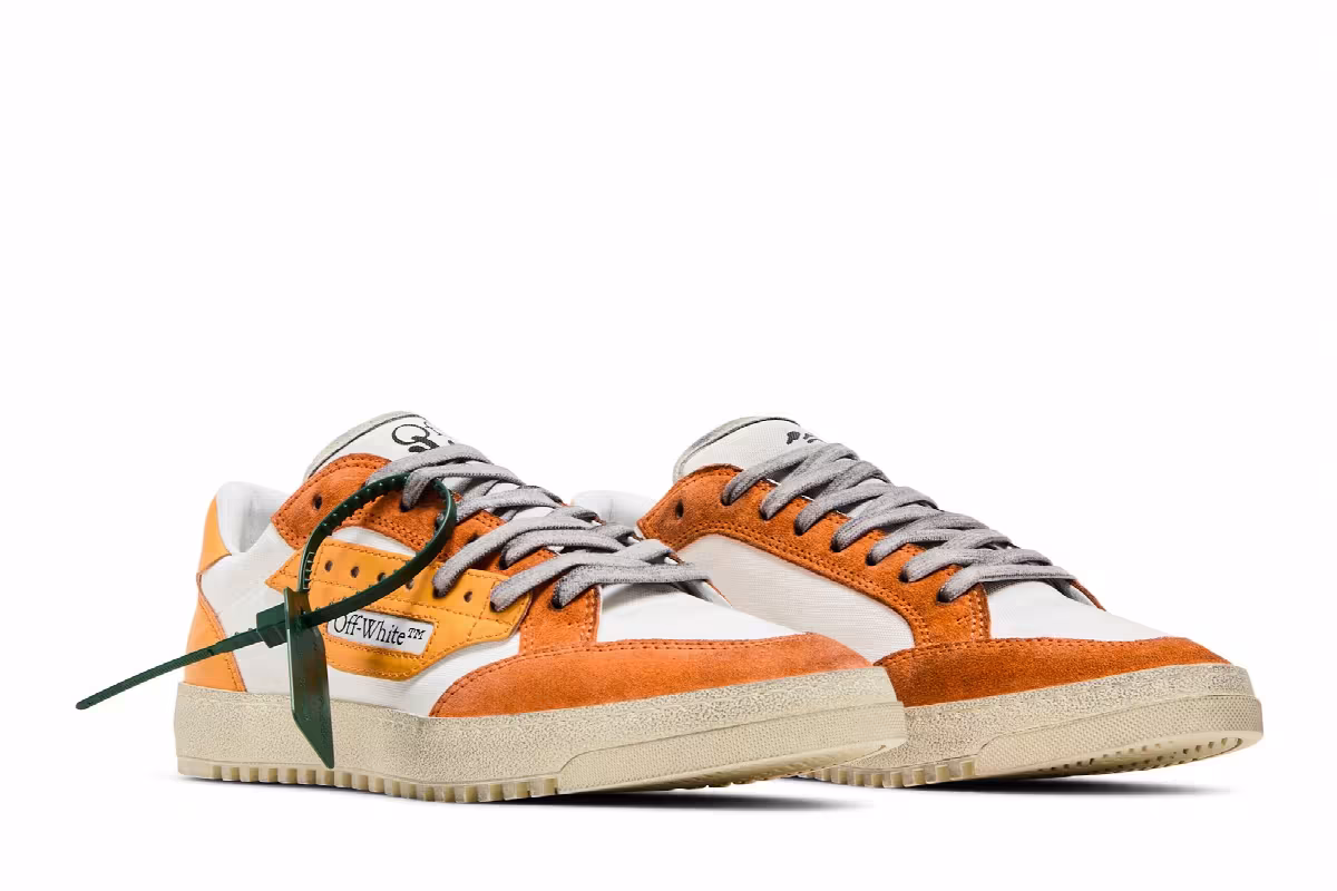 Off-White 5.0 Low Distressed - Orange, view 9