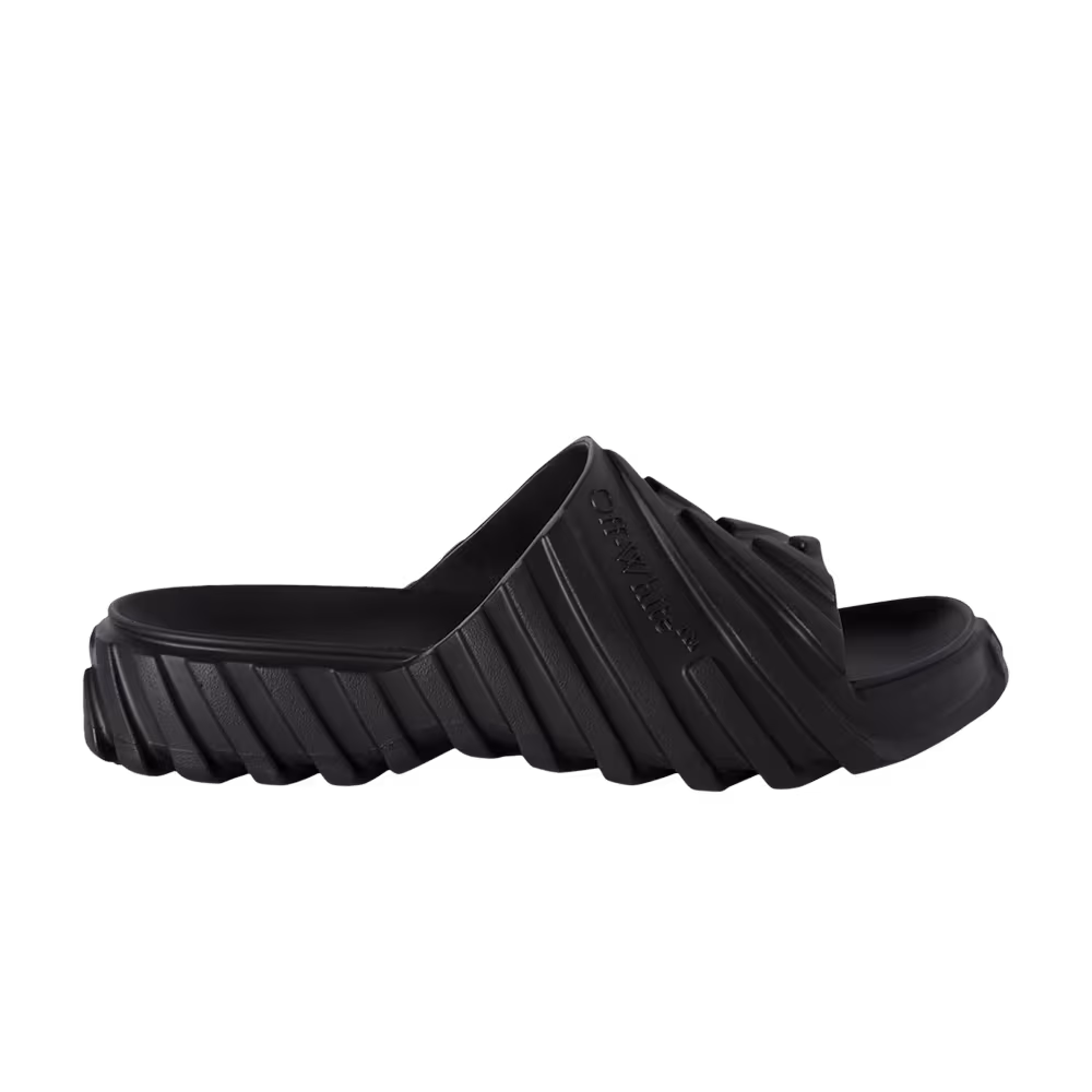 Off-White Exploration Sliders Black