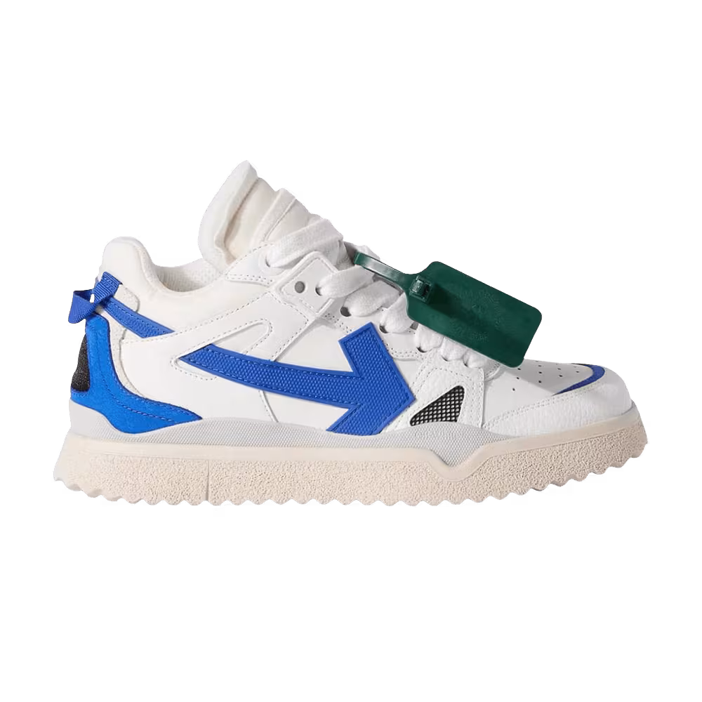 Off-White Women's New Mid Sponge White Blue