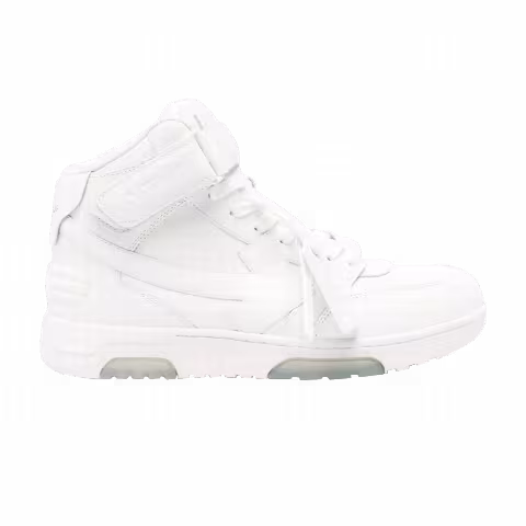 Off-White Out of Office Mid 'White Clear Sole'