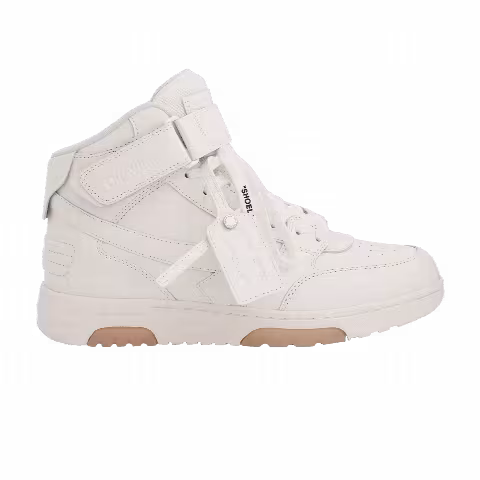 Off-White Out Of Office Mid 'White Beige Sole'