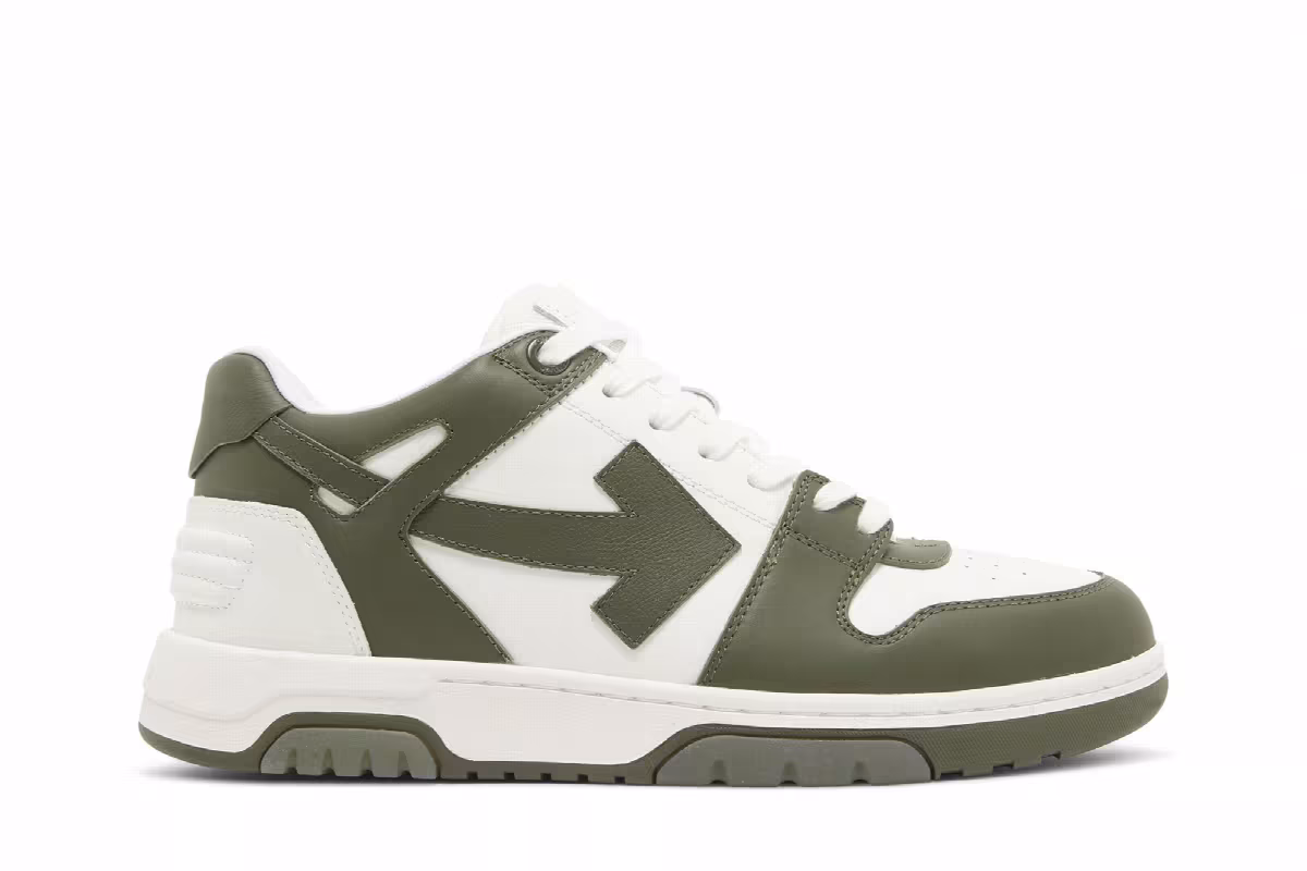 Off-White Out of Office Khaki White, view 2
