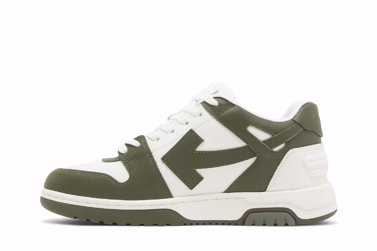 Off-White Out of Office Khaki White, view 4
