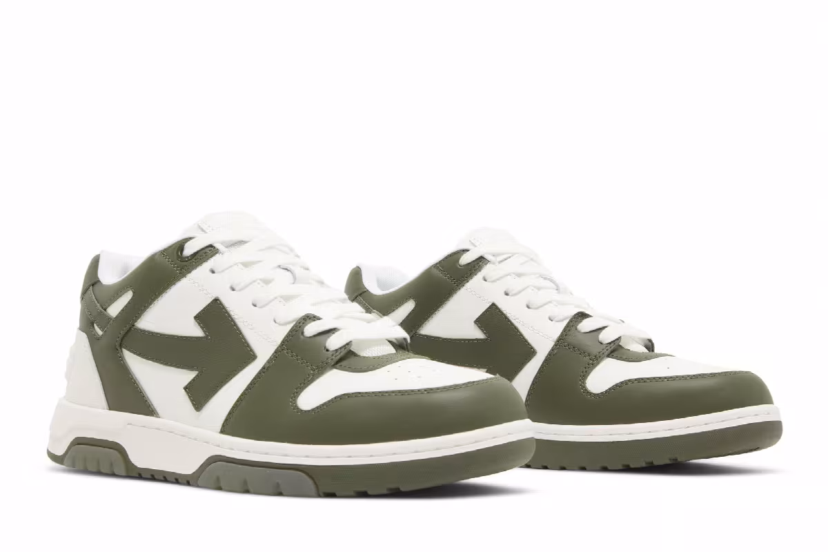 Off-White Out of Office Khaki White, view 9