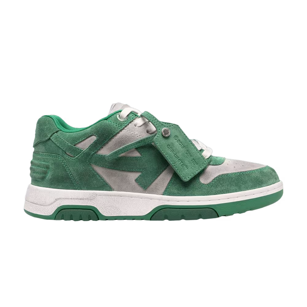 Off-White Out of Office Vintage Suede - Green