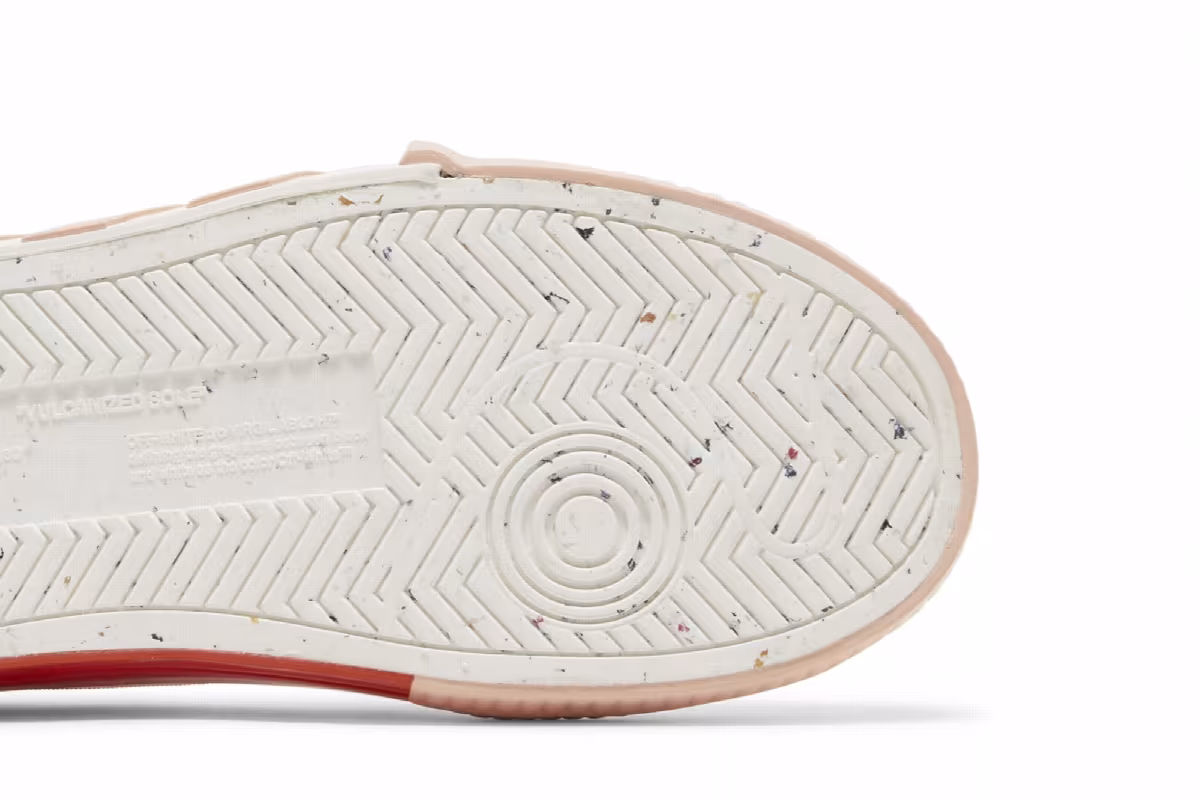 Off-White Women's Vulc Sneaker White Powder Pink, view 6