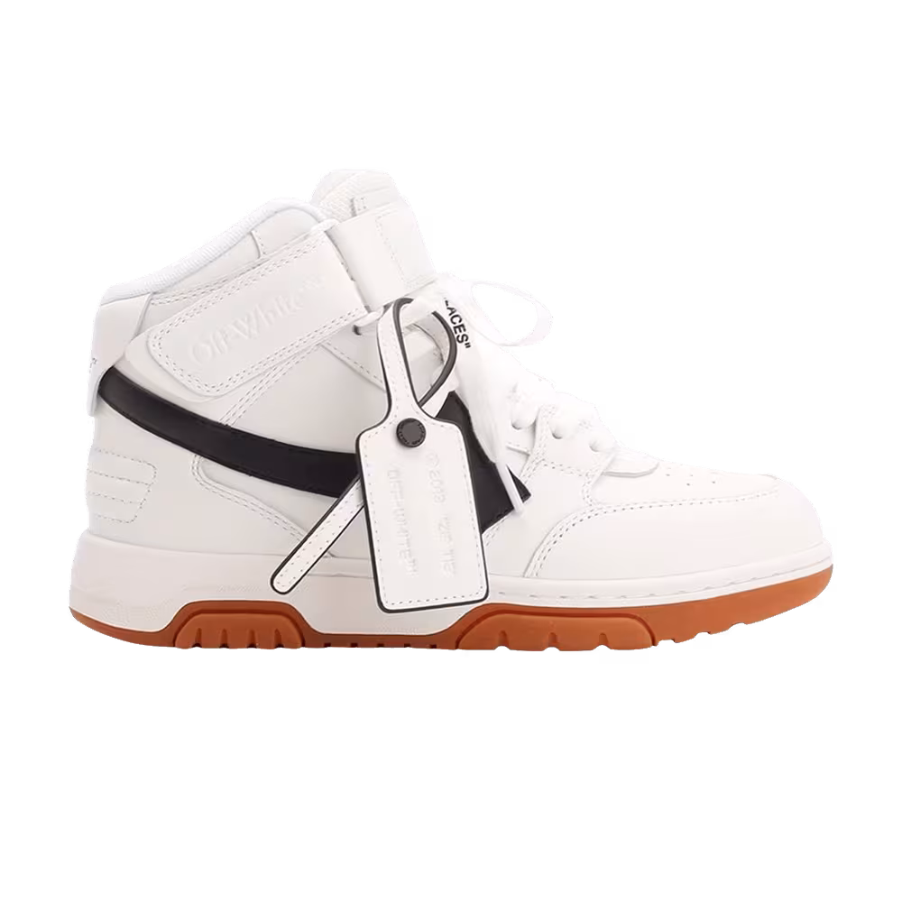 Off-White Women's Out of Office Mid White Black Gum
