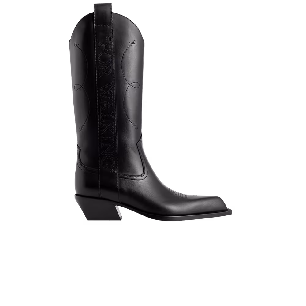 Off-White Women's Texan Boot For Walking - Black