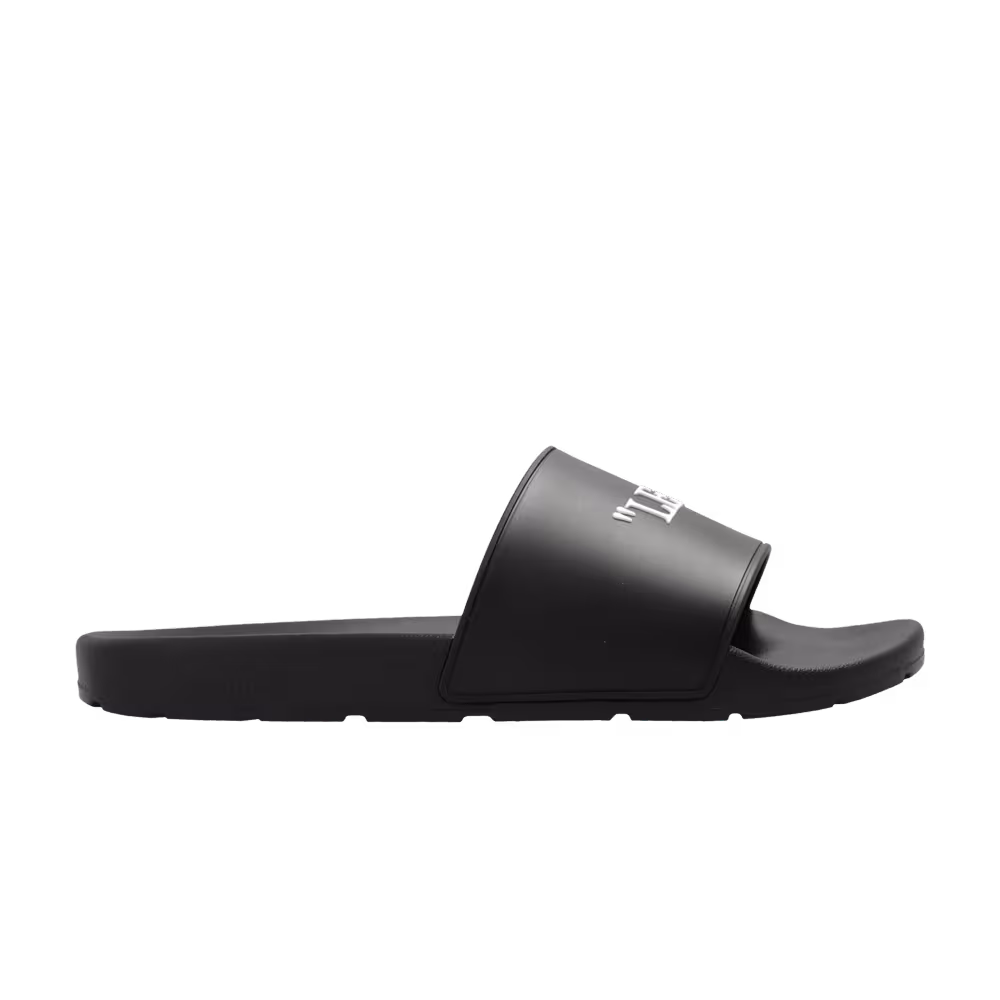Off-White Women's Quote Rubber Sliders Black
