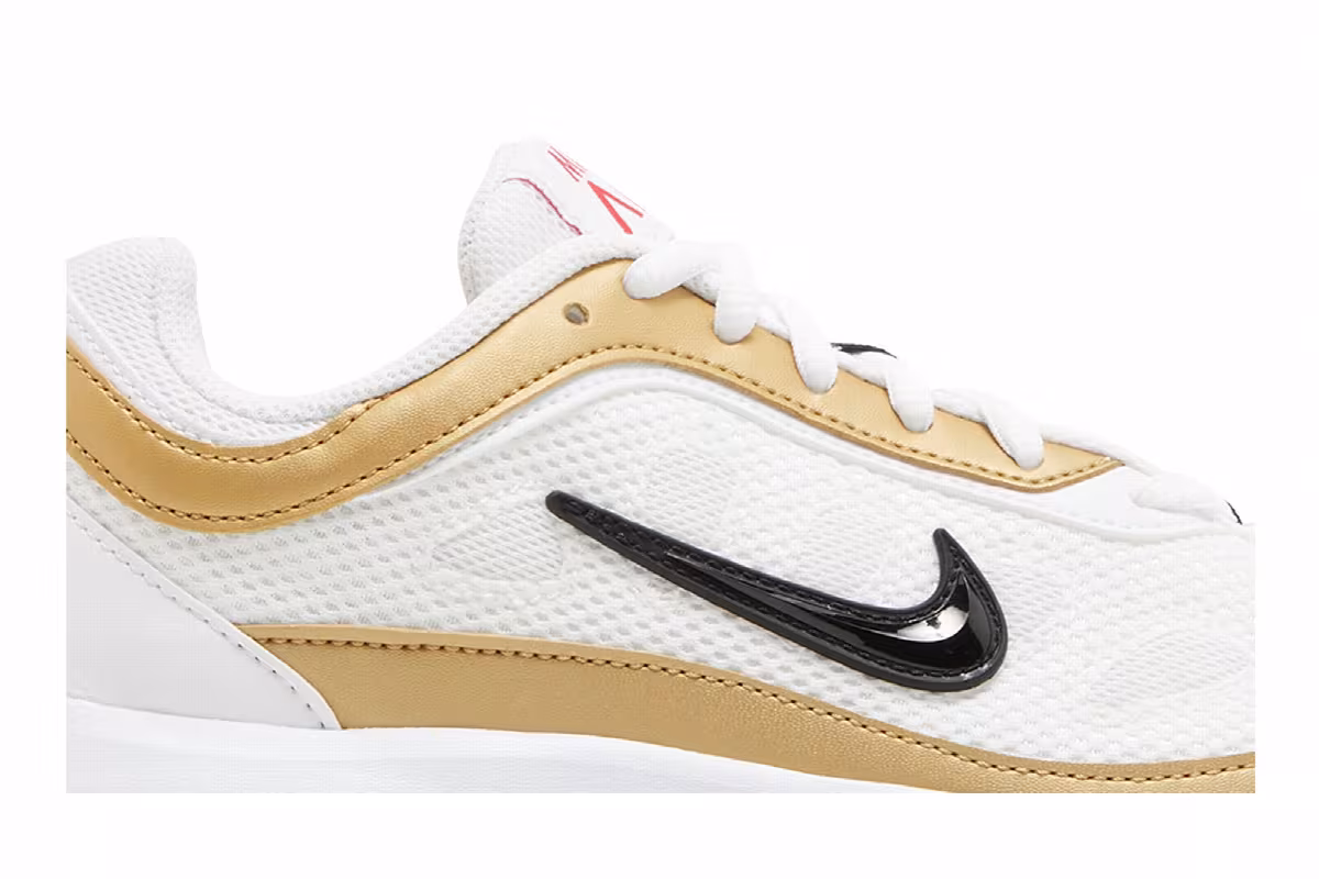 Nike Women's Air Max AP White Metallic Gold, view 3