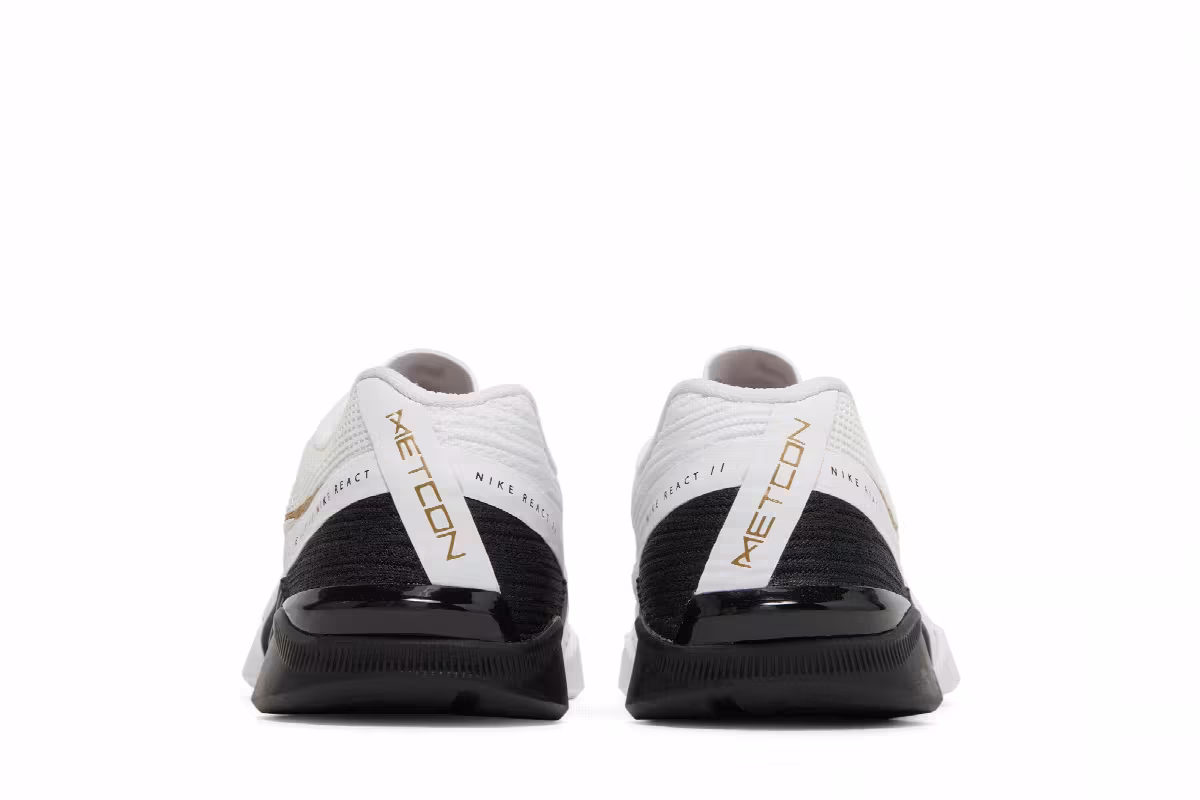 Nike Women's React Metcon Turbo Black Metallic Gold, view 7