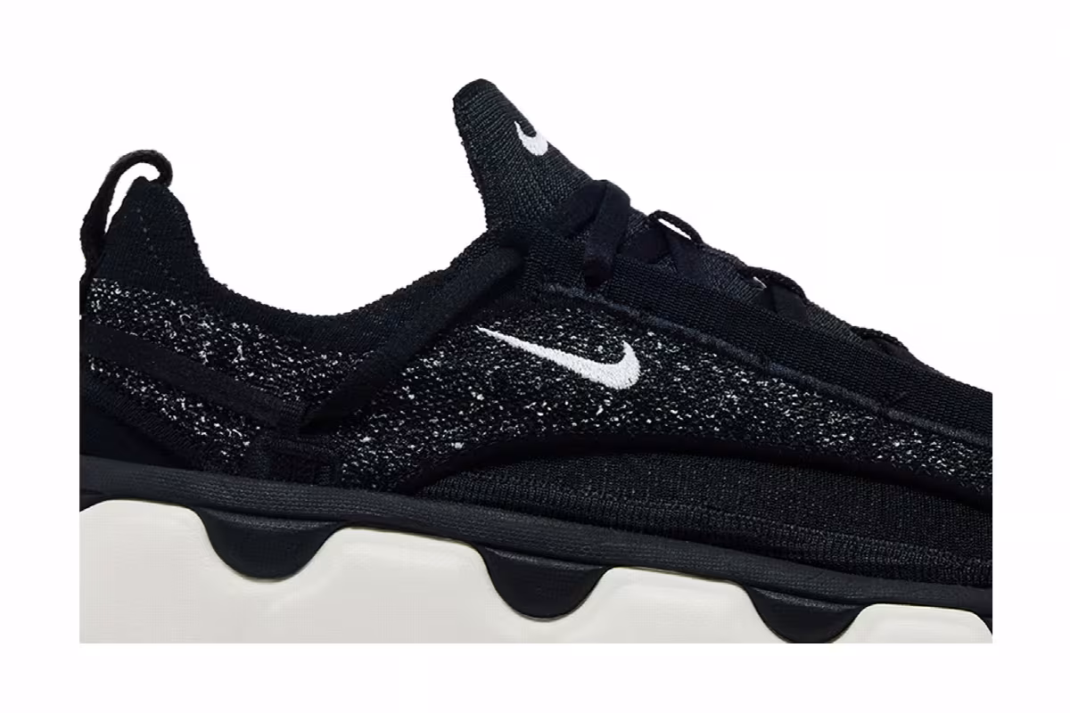 Nike Women's Flyknit Bloom Black Sail, view 3
