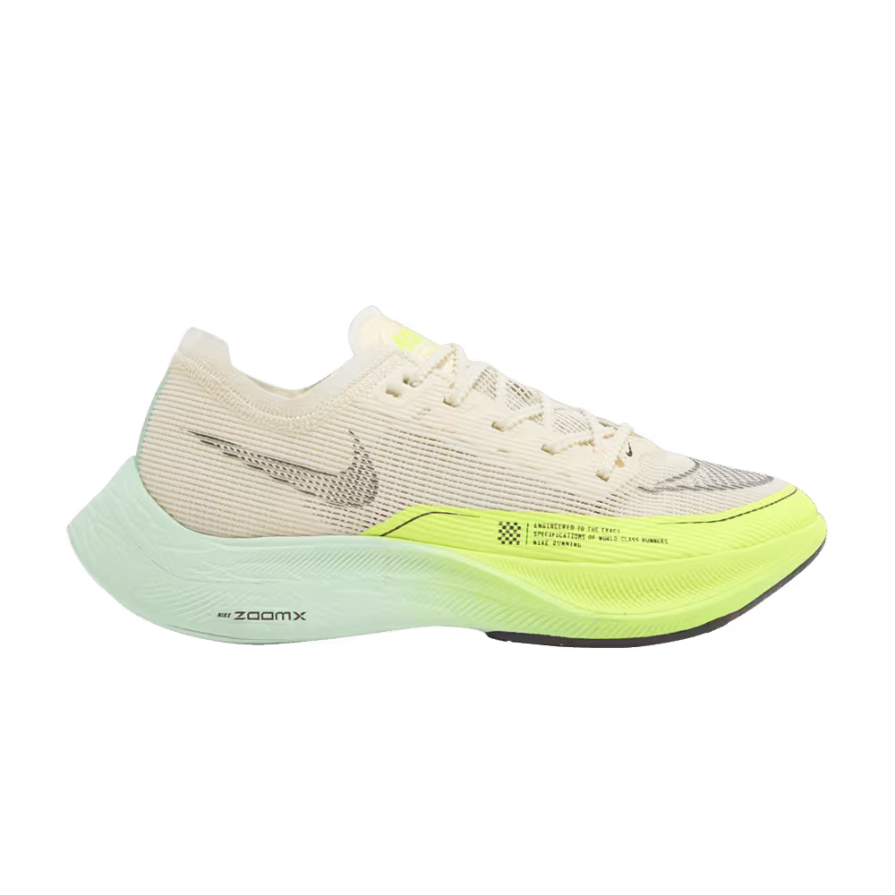 Nike Women's ZoomX Vaporfly NEXT% 2 Coconut Milk Ghost Green