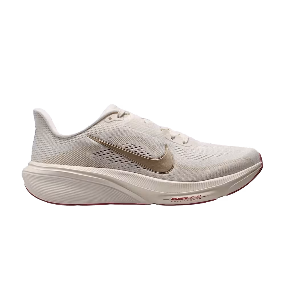 Nike Women's Pegasus 42 Phantom Grey White Pink White Sail White Metal Valley