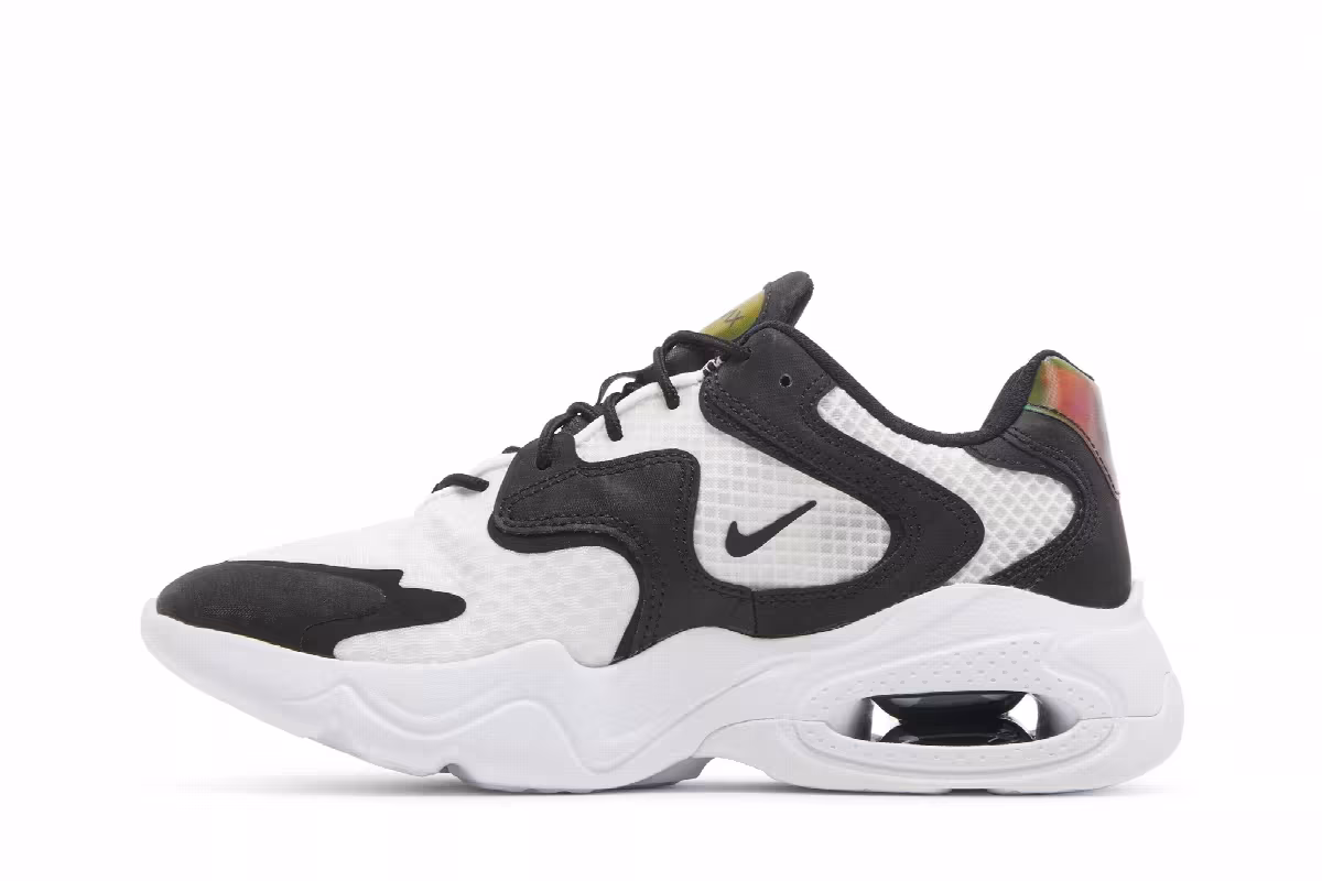 Nike Women's Air Max 2X White Black, view 4