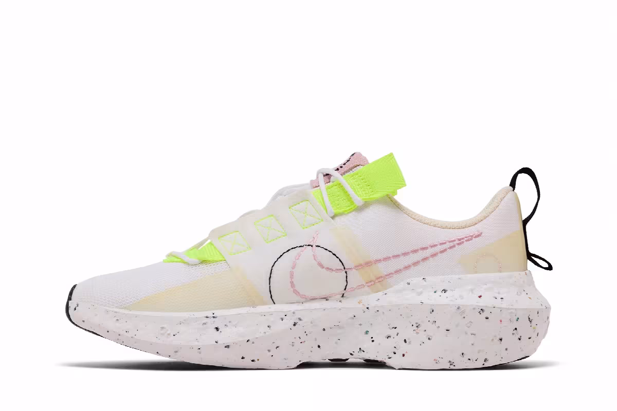 Nike Women's Crater Impact White Pink Glaze, view 4
