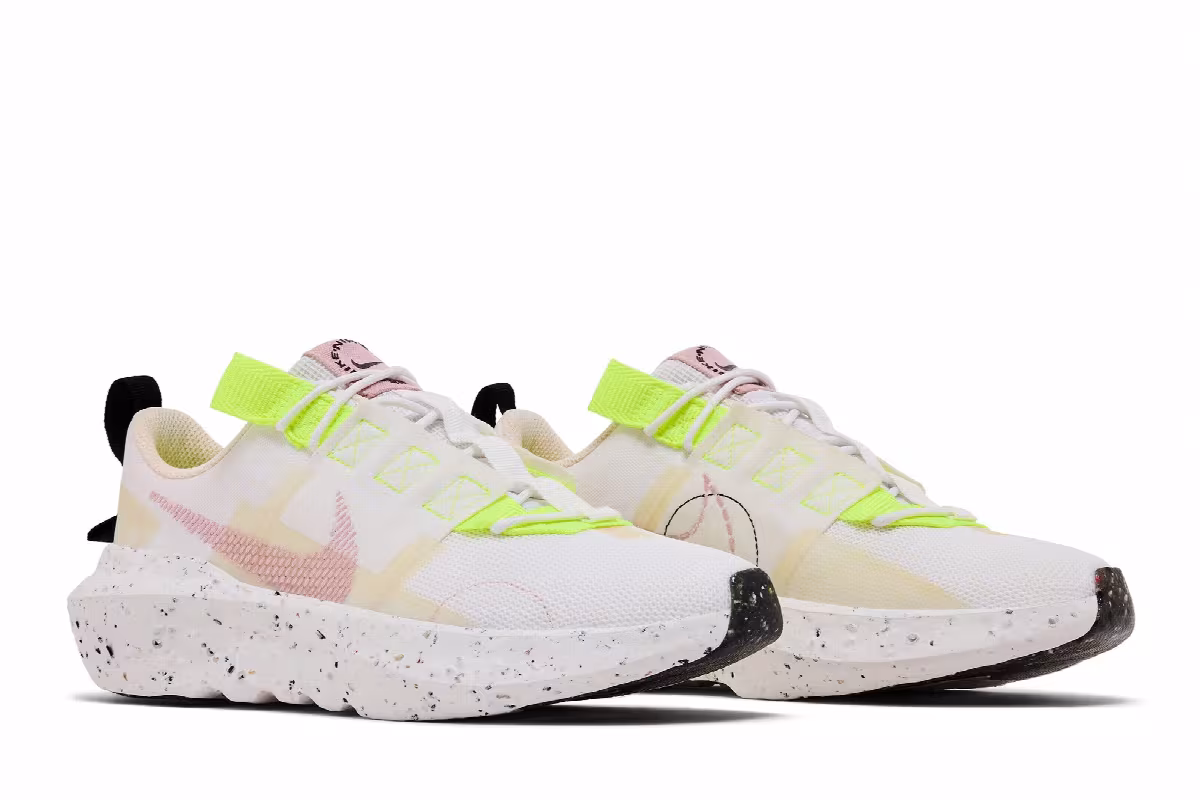Nike Women's Crater Impact White Pink Glaze, view 9