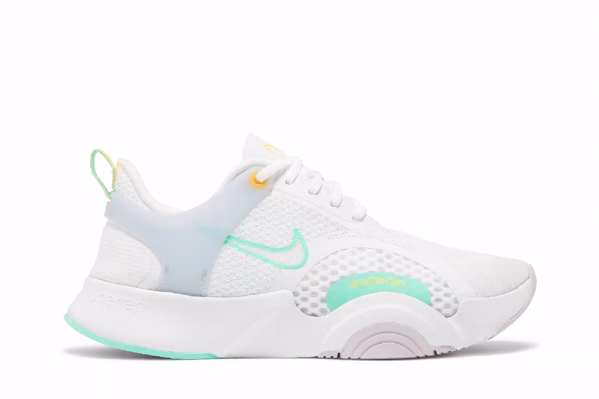 Nike Women's SuperRep Go 2 White Infinite Lilac, view 2