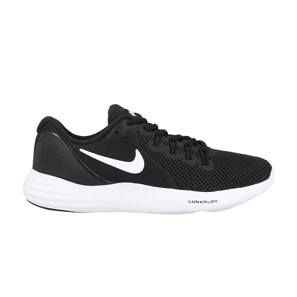 Nike Women's Lunar Apparent Black White