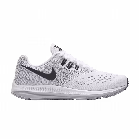 Nike Wmns Zoom Winflo 4 'White Black Wolf Grey'