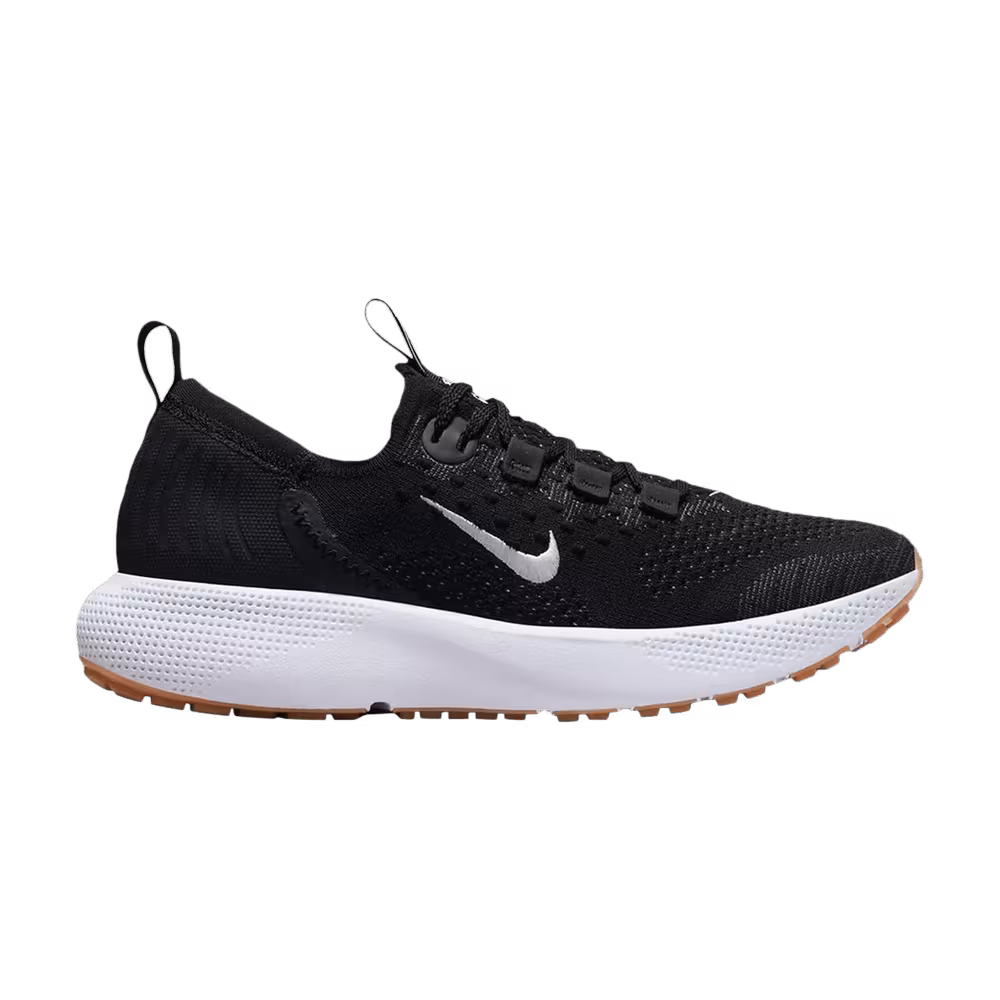 Nike Women's React Escape Run Flyknit Black White