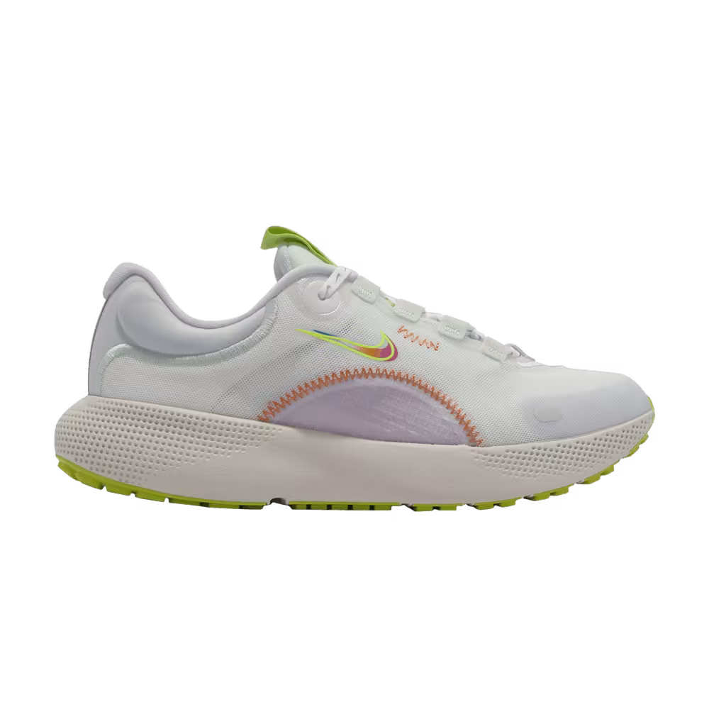 Nike Women's React Escape Run White Barely Green