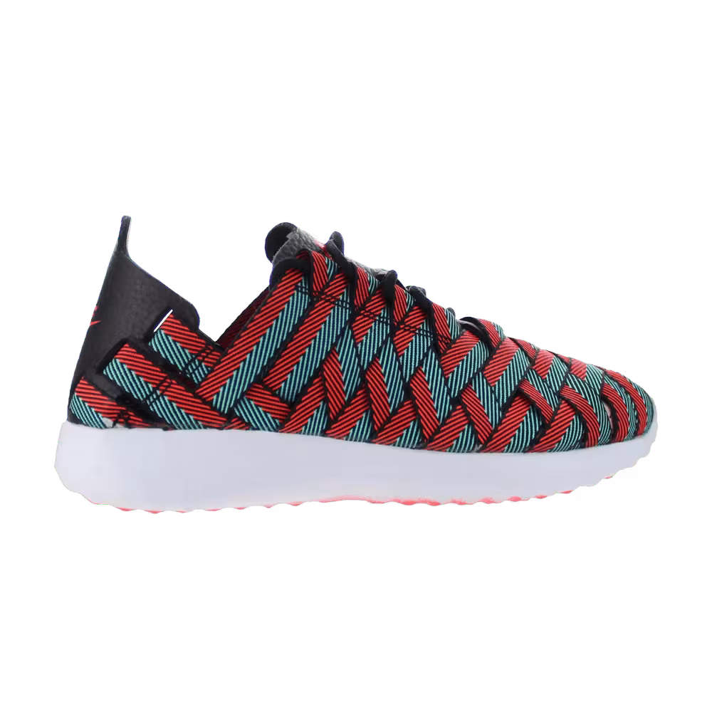 Nike Women's Juvenate Woven Premium Black Crimson Turquoise