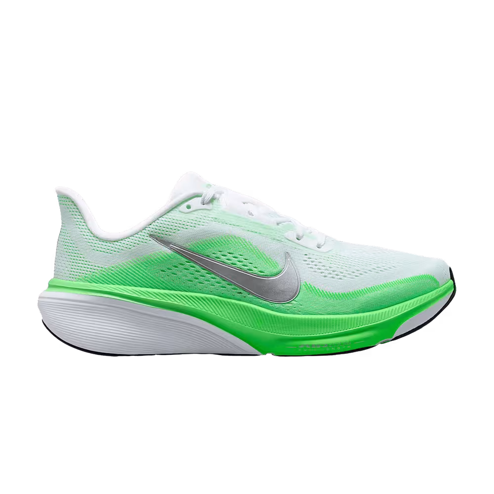 Nike Women's Pegasus 42 Green Metallic Silver