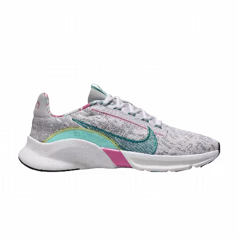 Nike Wmns SuperRep Go 3 Flyknit Next Nature 'Photon Dust Dynamic Turquoise'