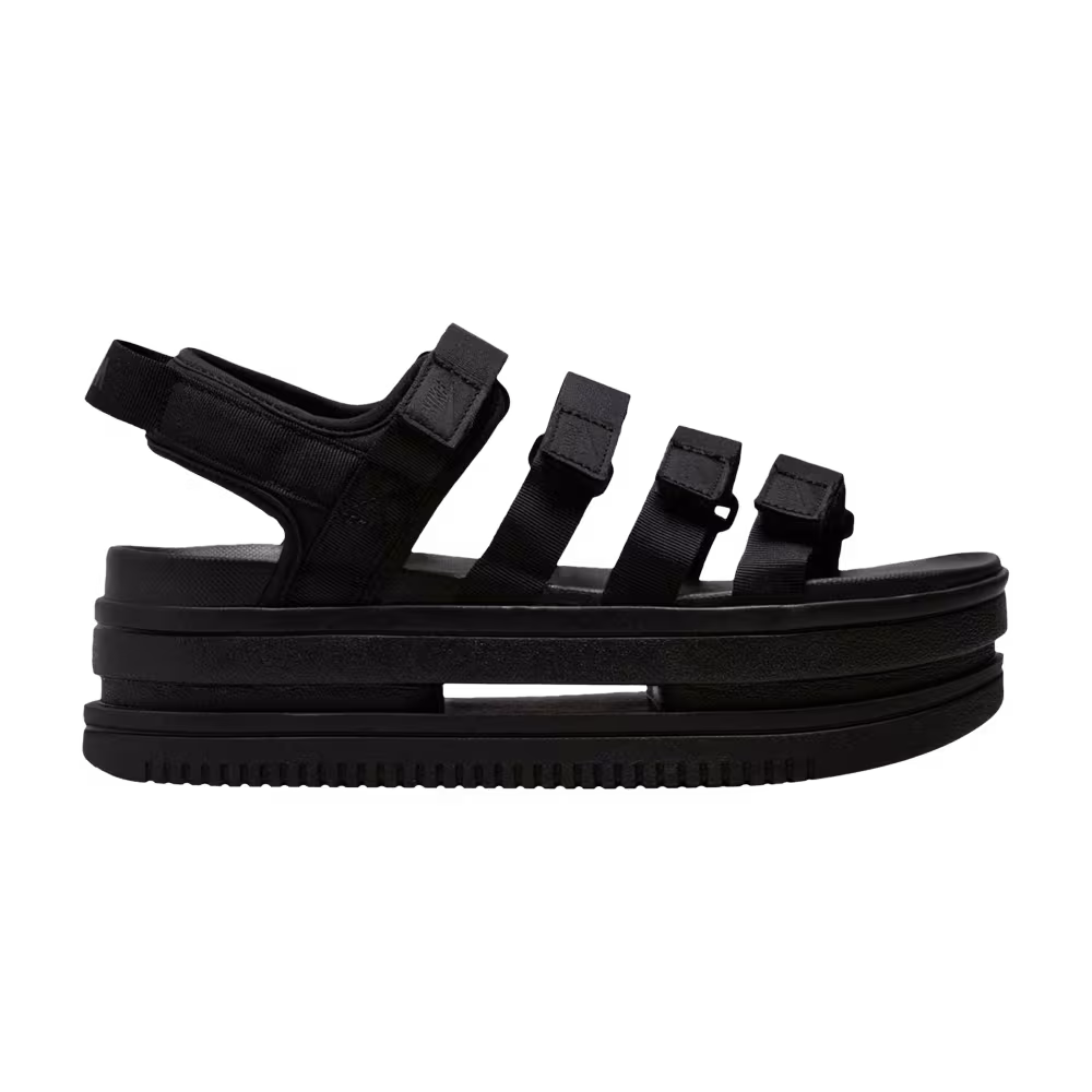 Nike Women's Icon Classic Sandal Triple Black