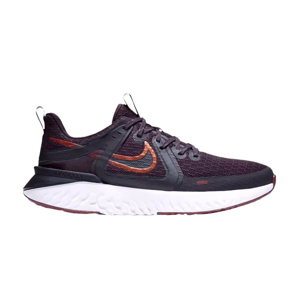 Nike Women's Legend React 2 Burgundy Ash Metallic Copper