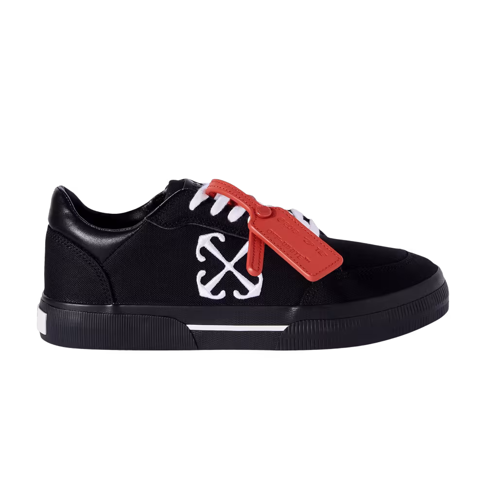 Off-White Women's New Low Vulcanized Black White