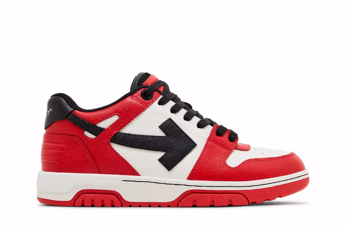 Off-White Out of Office White Black Red 2024, view 2