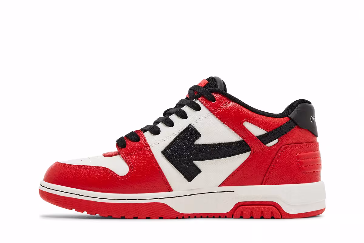 Off-White Out of Office White Black Red 2024, view 4