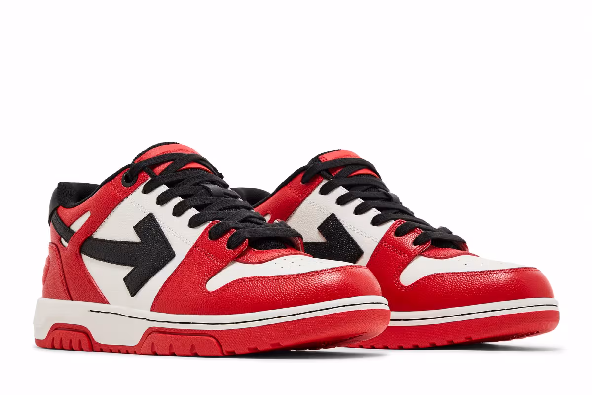 Off-White Out of Office White Black Red 2024, view 9