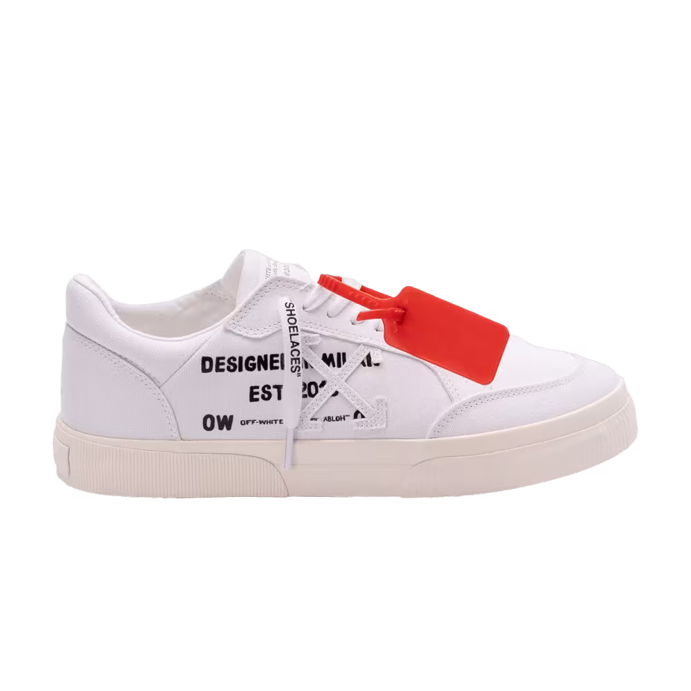 Off-White New Low Vulcanized Animation White Blue