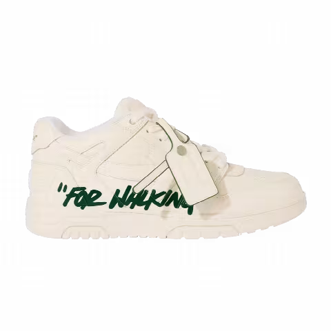 Off-White Out of Office 'For Walking - White Jet Green'